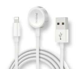 Магнитная беспроводная зарядка 2 в 1 для iPhone и Apple Wacth Yesido CA70