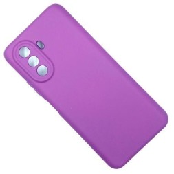 Чехол силиконовый для Huawei Nova Y70, фиолетовый