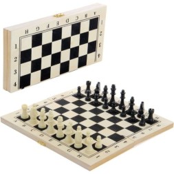 Шахматы деревянная доска 25x25 см