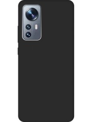 Чехол силиконовый для Xiaomi Mi 12T, чёрный