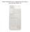 Чехол силикиновый для Xiaomi Redmi 9T с карманом для карт, прозрачный