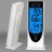 Термометр-гигрометр метеостанция  с часами  будильником HTC-8