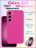 Чехол бархатный Silicone Cover для Samsung Galaxy S23, розовый