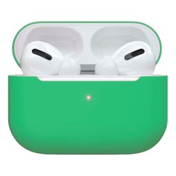 Силиконовый чехол со шнурком для Airpods Pro 2, зеленый