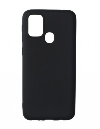 Чехол силиконовый для Samsung Galaxy M31, чёрный