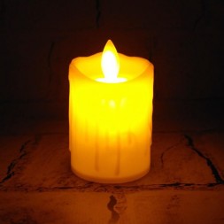 Led свеча электронная с эффектом пламени 7 см.