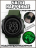 Часы наручные спортивные и водонепроницаемые, хаки с зеленой подсветкой